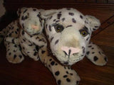 Ganz 1996 Laying LEOPARD MOTHER with BABY 27 inch Rare Retired Velvet Soft