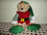 Ganz Canada RARE Factory SAMPLE BEAR Christmas ELF