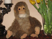 Vintage Toyland Israel Monkey 2 Toned Plush