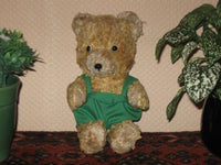 Old Antique 1930s Dutch Arthur Van Gelden Bear 26 cm Mohair 10 Inch