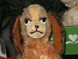 Antique Schuco Disney 1950 Lady and The Tramp Mohair Dogs