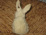 Old Antique 1930s Steiff Woolen Rabbit 3mm FF Button 2506,1