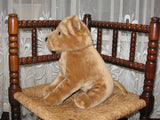 Dutch Sitting Brown SHAR PEI Dog Plush 30 CM