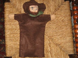 Old Antique German Hunter Hand Puppet Very Rare