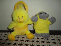 Duck & Monkey Yellow Baby Soft Toys Stuffed Animals