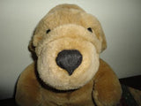 AG Carlton Cards Heartwarmers SHAR PEI DOG Plush 14 Inch Felt Nose