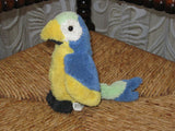 PIA Holland PARROTS & FLAMINGO BIRDS Plush Lot of 3 Rare