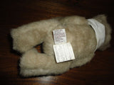 Gund 1987 Vintage BIALOSKY BEAR Cream/Gray Plush Leatherette Paws Retired