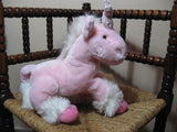 UNICORN PMS UK Tender Moments Soft Pink Plush Toy