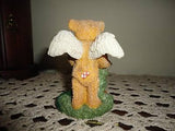 Teddy Angels BRUIN & BLUEBIRDS Figurine Ornament 1994
