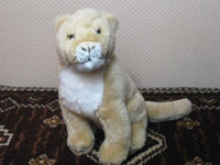 Geharo Drempt Holland Mountain Lion Puma Plush Sitting Gorgeous