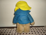 Vintage PADDINGTON BEAR Fully Jointed 12 inches Shaggy Plush