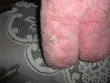 Antique Wendy Boston UK Bear Pink Plush 13 in. with Tag