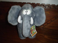 24K Mighty Star 1994 ANIMAL CRACKERS Eugene Elephant Plush Gray All Tags 1291