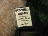 OOAK Bunwell Bear UK Artist Vivien Butlin Blonde Mohair