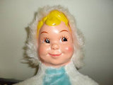 Ganz Antique Silk Plush Stuffed Doll Rubber Character Face