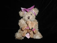 Russ Berrie Marmie Bear 28866 Holding Little Bear