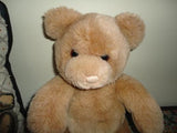 Vintage 1986 GUND Bear Rattle Inside Body Light Brown Plush