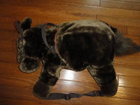 HORSE BACKPACK Pony Large 2FT Stuffed Plush Zippered