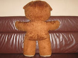 Old Antique Dutch Holland Brown Bear Jumbo 3FT Tall