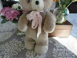 Antique Old German Teddy Bear 13in Jointed Head Arms 1950s Very RARE