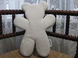 Ikea Sweden BEAR Unicef PS BRUM White Bendable Teddy Plush Rare