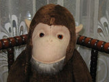 Old Antique Hermann German Monkey Mohair Fully Jointed 62 CM 24.5 Inch