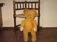 Old Antique 1930s Dutch Arthur Van Gelden Bear Copper Brown 54 cm 21 Inch