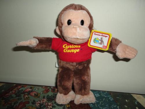 Gund Curious George Monkey Stuffed Plush Toy