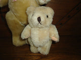 Fabri-Centers of America Jointed Bear Mom 10" & Wangs Intl Baby Bear Lot of 2