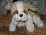 Van Der Meulen Holland Soft Piled White & Beige DOG Plush Cute