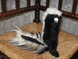Old Vintage Steiff Cosy Skunk 4920/22 69-74 No ID RARE Begging Animal