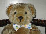 SUE FOSKEY Musical Happy Birthday Bear Mohair 1990 Signed 29/200 Tail Winder