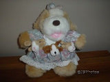 Ganz Sweet Talk Dogs 1994 Talking Dog And Puppies in Apron H1011