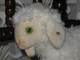 Steiff Cosy Lamby 5140/22 1968-78 Open Mouth Silver Button