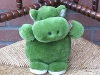 Jafri Toys Holland Dutch Green Hippo Plush 20 CM No IDS