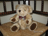 Express Gifts UK Jointed Teddy Bear with Plaid Bow