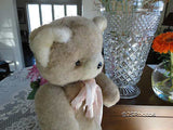 Antique Old German Teddy Bear 13in Jointed Head Arms 1950s Very RARE