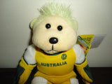 Skansen BK Australia WALLY WICKET KEEPER Bear 8 inch All Tags 2008