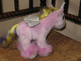 Animal Alley ToysRuS Soft Pink Unicorn 8 Inch Soft Plush Toy 2000