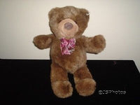 Gund Heads and Tales Brown Bear 14 Inch Handmade Retired
