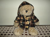 Sugar Bears Nova Scotia Canada Teddy Bear in Jacket Handmade