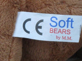 Teddy Bear Picture Frame Plush Soft Bears by MM Trading Netherlands