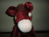 DONKEY MULE Full Body Hand Puppet Stuffed Plush 14 Inch