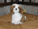 Steiff Snuffi St Bernard Dog 077340 1991-03 16 CM Button & Tag