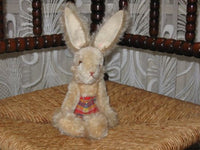 Old Antique German Schuco Mohair Bunny Rabbit