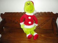 Hallmark Dr Seuss Enterprises 1999 GRINCH Doll 20 inch Christmas