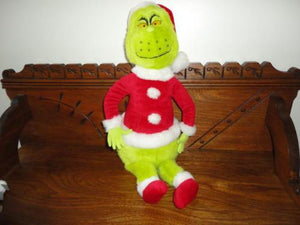 Hallmark Dr Seuss Enterprises 1999 GRINCH Doll 20 inch Christmas