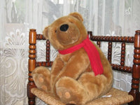 Rossmann Poland Large 23 Inch Teddy Bear Plush With Scarf