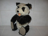 Steiff Teddy Baby Panda Bear Replica 1938 Mohair 11 inch Squeaker All IDS